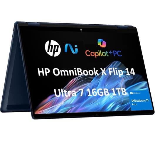 HP OmniBook X Flip — view 1
